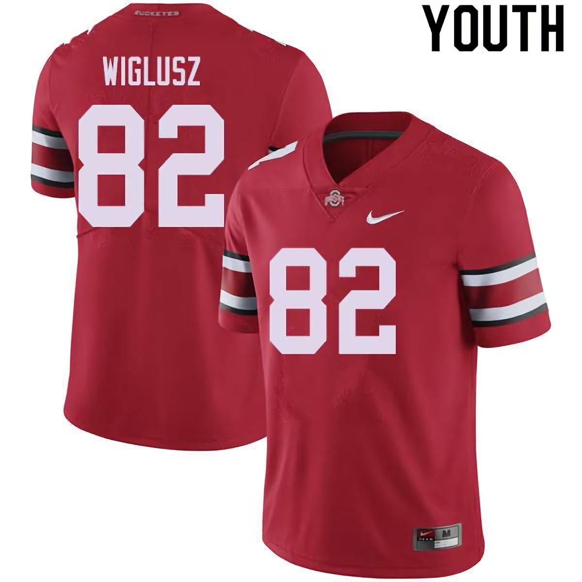 Sam Wiglusz Ohio State Buckeyes Youth NCAA #82 Nike Red College Stitched Football Jersey NHK1656RE